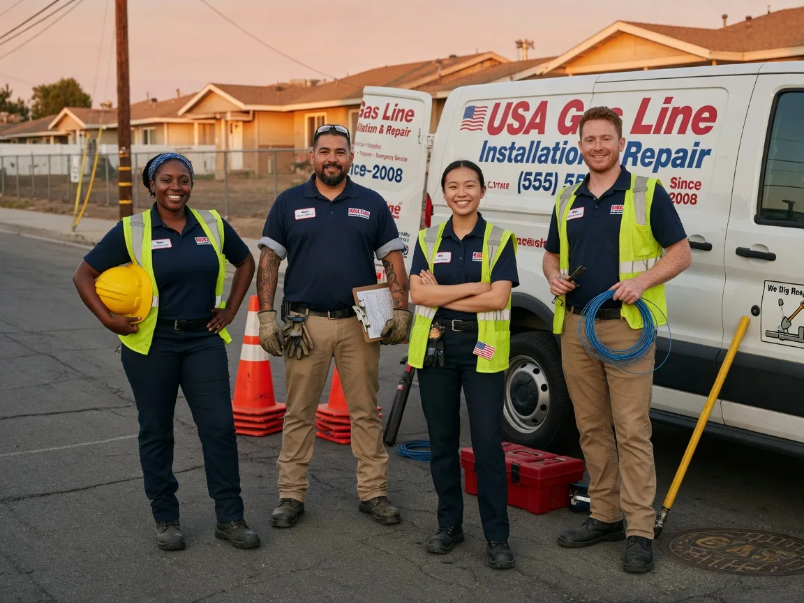 Gas Line Installation company in Saint Ansgar, IA